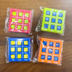 Mini Tic Tac Toe Keyring Games – Pack of 12 Pocket Games