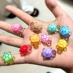 47 Glow-in-the-Dark Mini Resin Turtles, Tiny Stocking Surprise