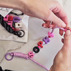 DIY Personalised Bead Bag Charm Kit – Spell Their Name in Candy Beads