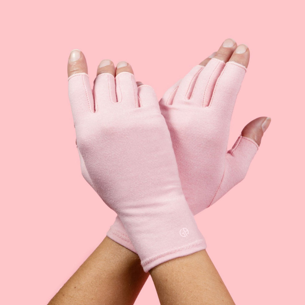 Fingerless Compression Gloves – Soft Cotton Stretch for Tired, Achy Hands