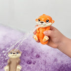 Floating Otter Bath Toy with 3 Lavender Bath Bombs – Bedtime Gift