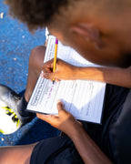 Football Player Journal for Match and Training Reflections