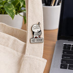 Funny I Hate Everyone Enamel Pin, a Grumpy Secret Santa Gift