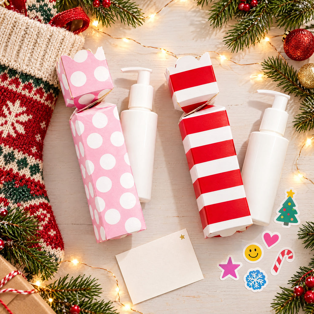 Gentle Cleansing Lotion in a Christmas Cracker – Tween Skincare Gift