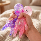 Glitter Squishy Baby Dolls Set of 3 – Slow-Rise Squeeze Toys