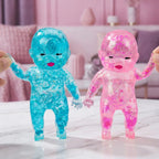 Glitter Squishy Baby Dolls Set of 3 – Slow-Rise Squeeze Toys