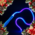 glow in the dark string launcher toy with floating light loop — Christmas stocking filler gift