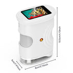 Handheld Kids Digital Microscope with 2-Inch Screen and 1000x Zoom