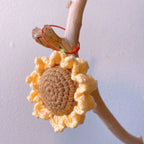 Handmade Crochet Fruit and Flower Hanging Ornament for the Tree