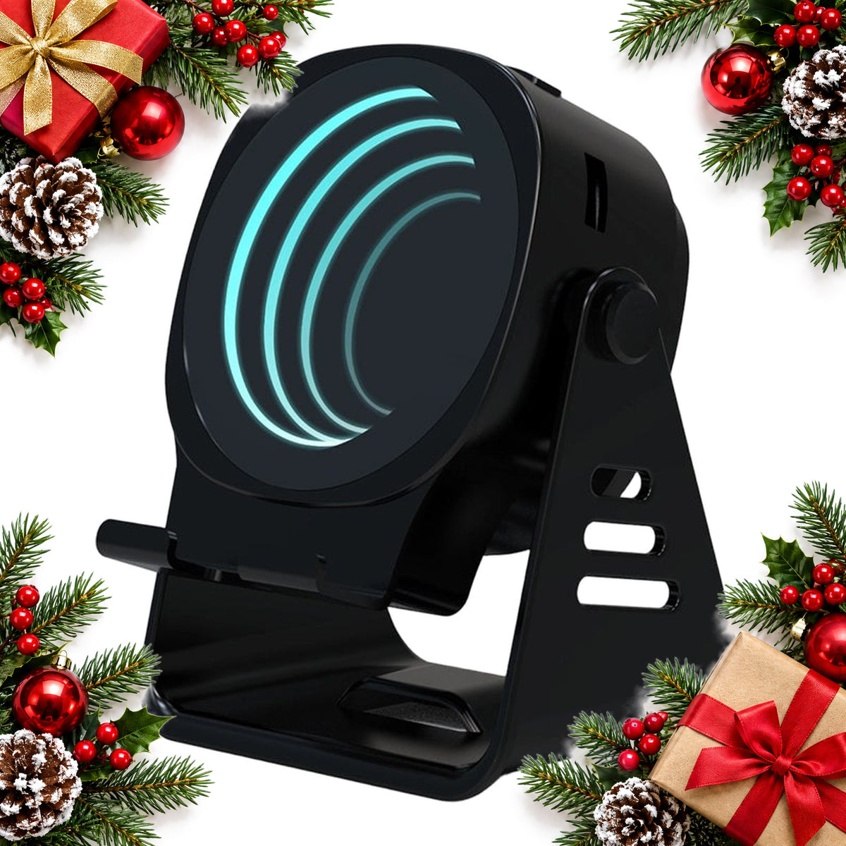 induction speaker phone stand louder sound with no bluetooth — Christmas stocking filler gift