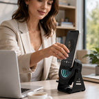 Induction Speaker Phone Stand – Louder Sound With No Bluetooth