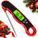 Instant-Read Digital Meat Thermometer – Foldable Probe & Backlight