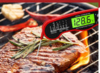 Instant-Read Digital Meat Thermometer – Foldable Probe & Backlight