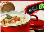 Instant-Read Digital Meat Thermometer – Foldable Probe & Backlight