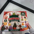 Kawaii Dumpling Squishy Advent Calendar, 24 Christmas Surprises