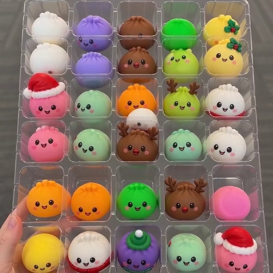 Twenty-four little friends by Christmas Eve