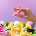 Kids Bath Bombs with a Surprise Squishy Toy Inside – Pack of 6