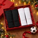 Kids' Football Shin Pad Sleeves with Built-In Padding