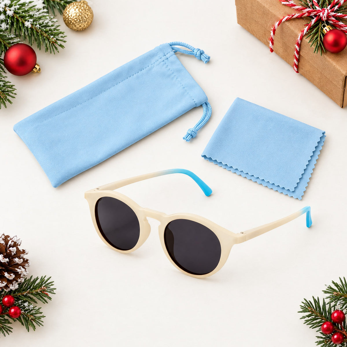 Kids Polarised UV400 Sunglasses with Flexible Hinges, Ages 3 to 10