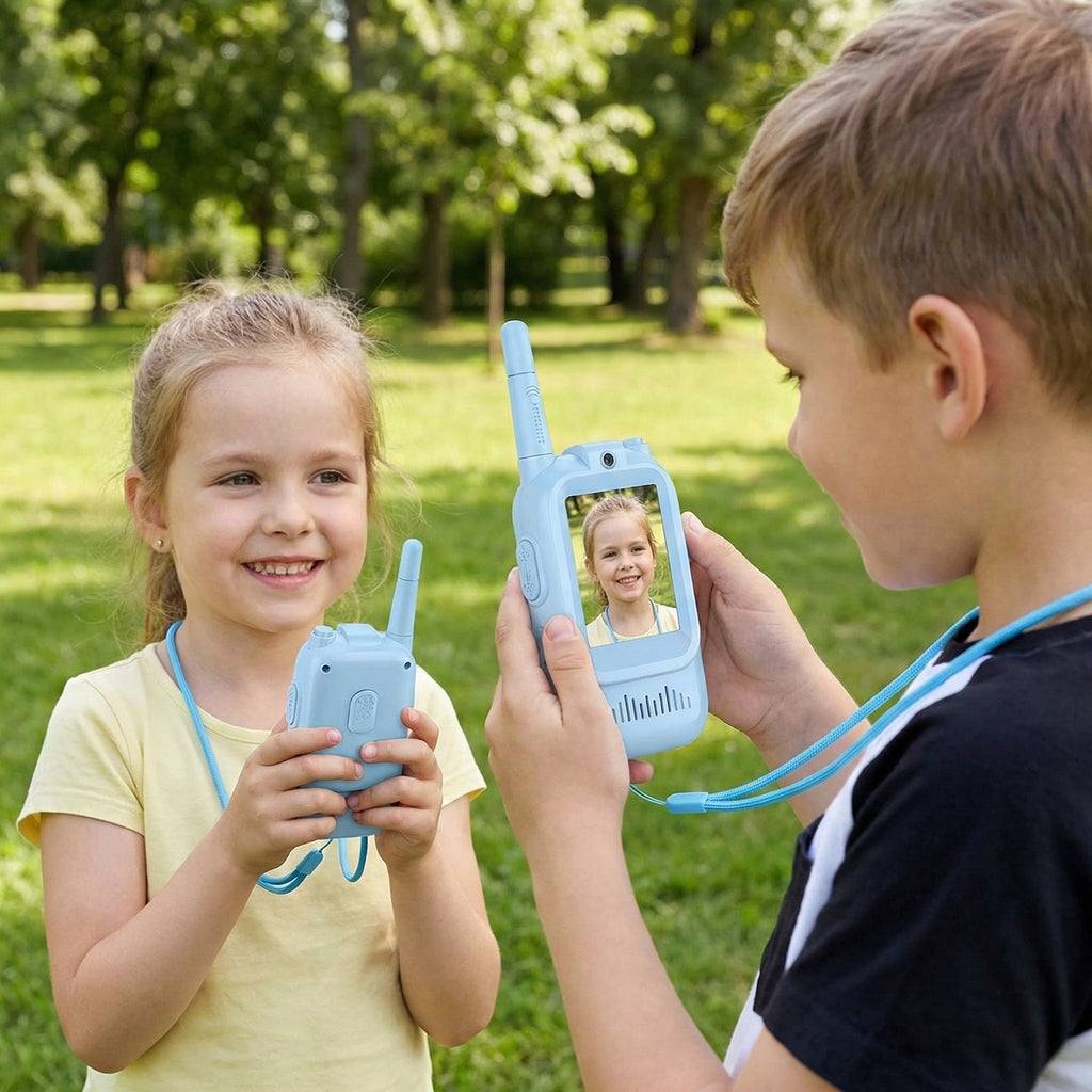 Kids Video Walkie-Talkies 2-Pack with Camera and Screen