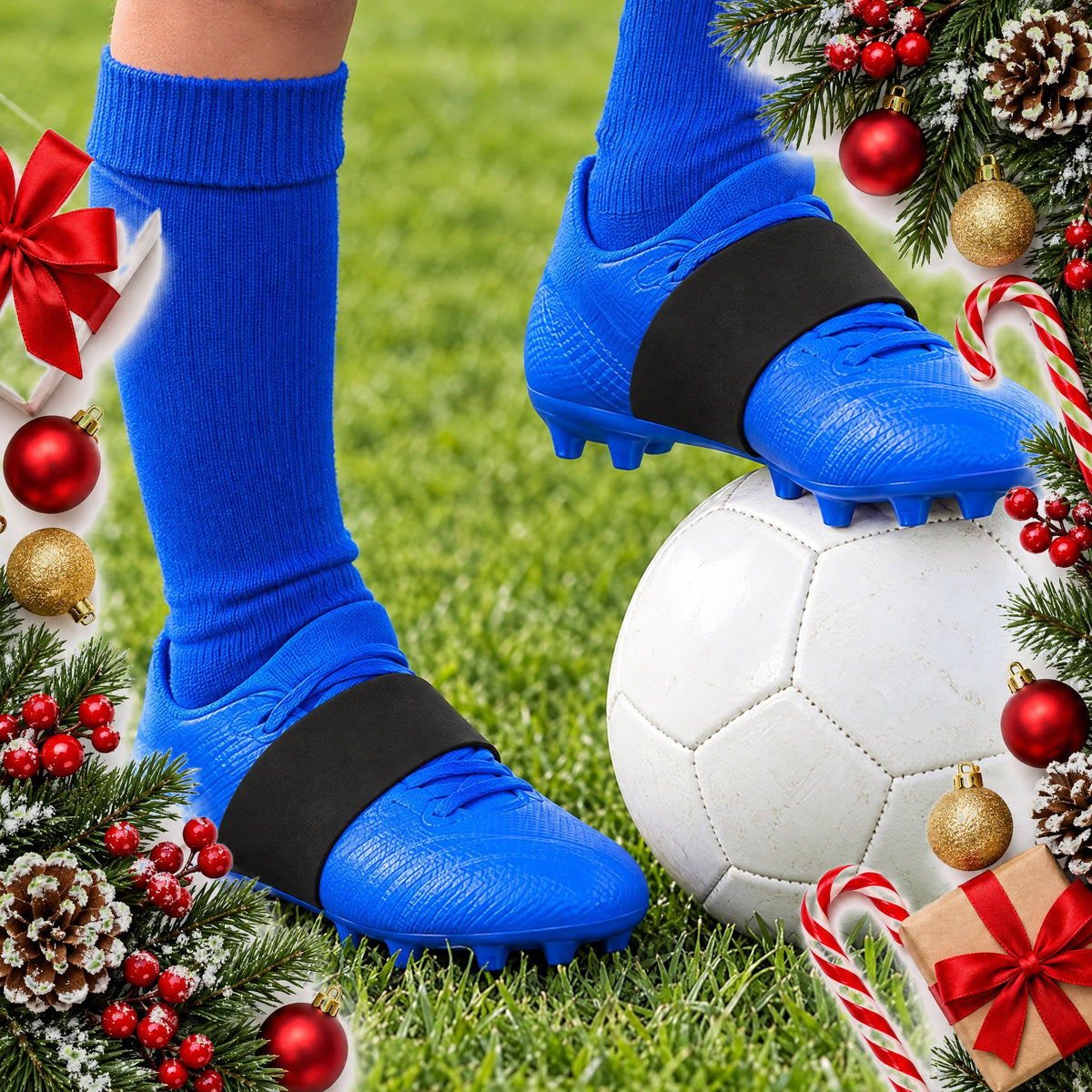 lace lock silicone bands for football boots stop laces undoing — Christmas stocking filler gift