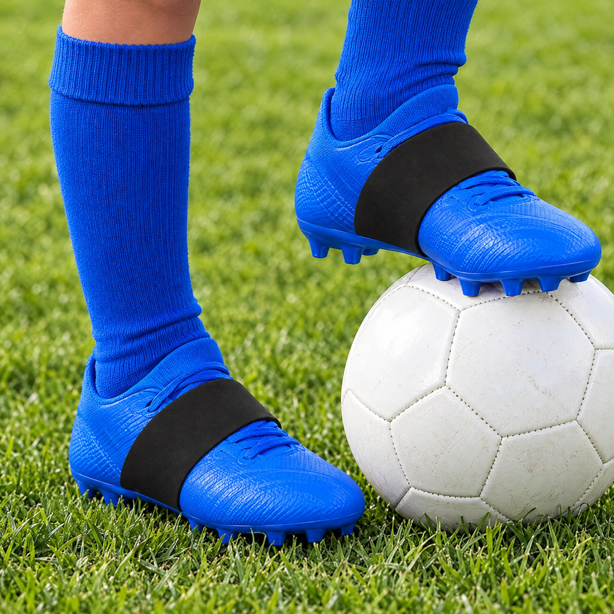 Lace-Lock Silicone Bands for Football Boots – Stop Laces Undoing