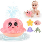 Light-Up Spraying Octopus Bath Toy with Colour-Changing Lights