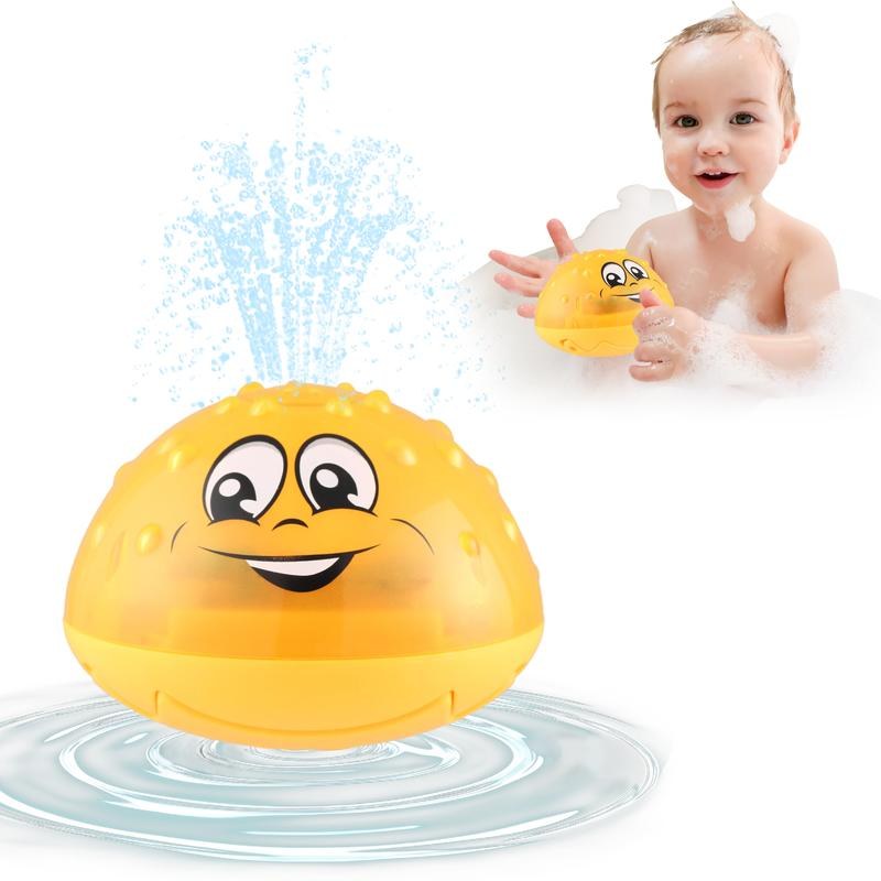 Light-Up Spraying Octopus Bath Toy with Colour-Changing Lights