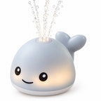 Light-Up Whale Bath Toy – Sprays Water and Glows in the Bath