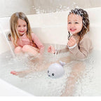 Light-Up Whale Bath Toy – Sprays Water and Glows in the Bath