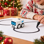 Line-Following Mini Robot Car – Follows the Track You Draw