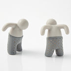 Little Man Silicone Tea Infusers, Set of 4 Loose-Leaf Tea Steepers