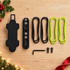 Magnetic Quick-Release Bike Bottle Holder, One-Hand Click-On