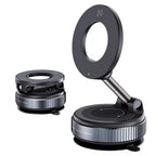 Magnetic Vacuum Suction Phone Holder – Car Dashboard & Desk Mount