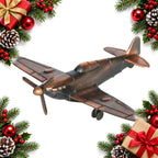 metal aircraft pencil sharpener antique bronze desk model gift — Christmas stocking filler gift