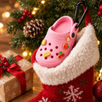 Mini Clog Bag Charm Pouch with Carabiner Clip – Cute Coin and Earbud Holder