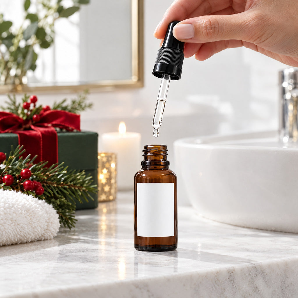Mini Face Serum in a 15ml Glass Bottle, Two-Week Trial Size