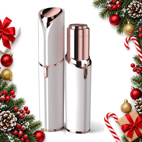 Mini Lipstick-Style Facial Hair Remover with LED Light
