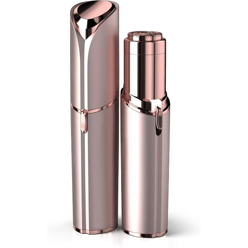 Mini Lipstick-Style Facial Hair Remover with LED Light
