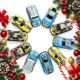 mini pull back toy cars pack of 16 colourful stocking fillers — Christmas stocking filler gift