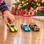 Mini Pull-Back Toy Cars Pack of 16 – Colourful Stocking Fillers
