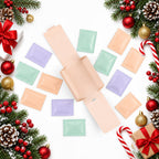 mini skincare pamper kit with 12 travel sample sachets — Christmas stocking filler gift