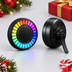 Music-Sync LED Car Vent Light with Aroma Diffuser