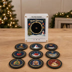 Musical Christmas Fridge Magnet – Tap to Play 9 Classic Carols