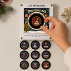 Musical Christmas Fridge Magnet – Tap to Play 9 Classic Carols