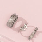 Mystery Ring Goodie Bag with 3 Surprise Stainless Steel Rings
