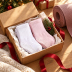 Non-Slip Pilates and Barre Grip Socks – Ribbed Crew Studio Socks