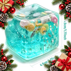 ocean squishy ice cube slow rise sensory squeeze toy — Christmas stocking filler gift