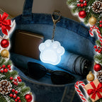 paw or star purse light keyring touch sensor rechargeable — Christmas stocking filler gift