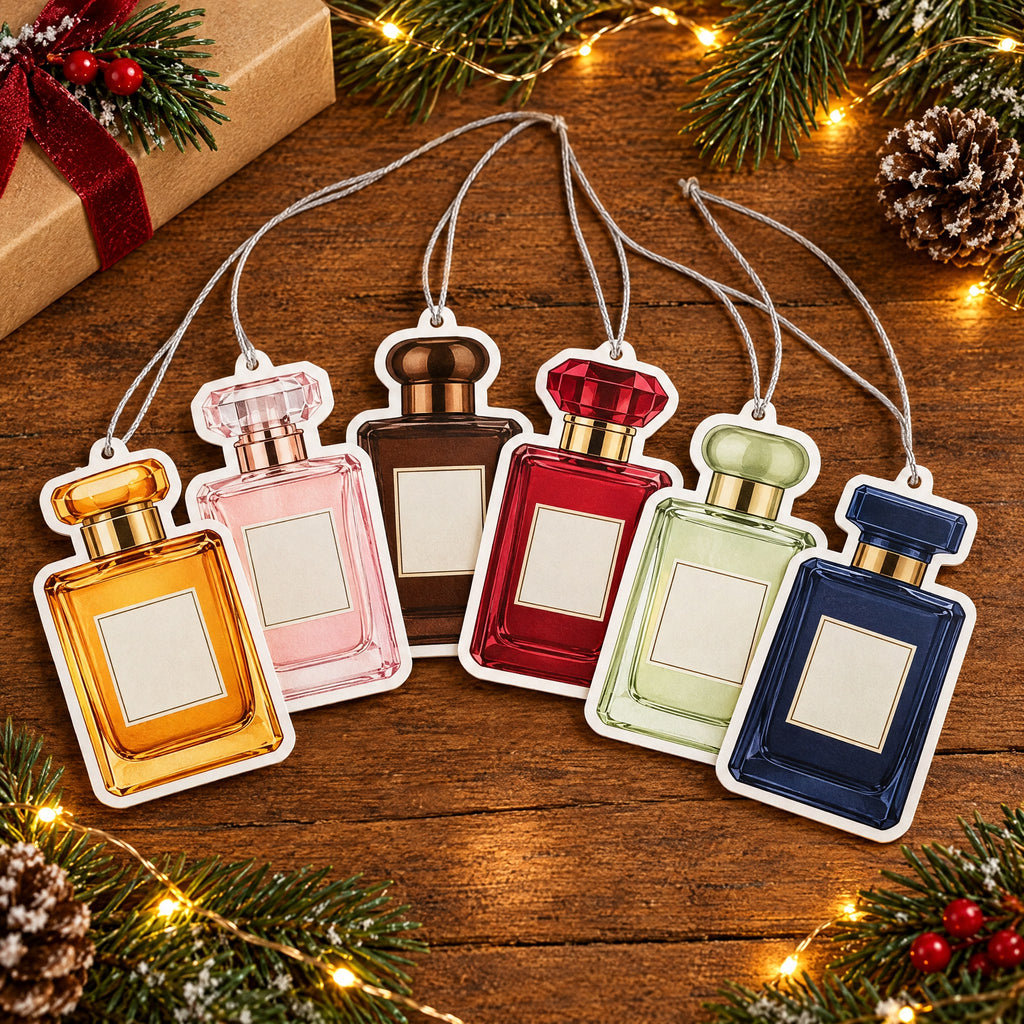 Perfume Bottle Hanging Car Air Freshener, Fragrance Inspired